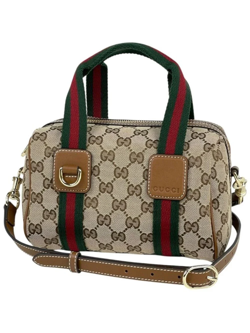 Gucci Handbag Ophidia 2-Way GG Canvas Brown